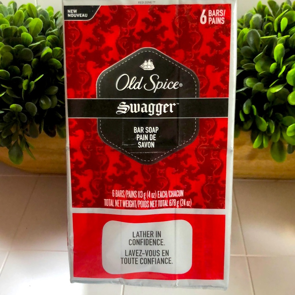 Old Spice Swagger Bar Soap - Red and Black